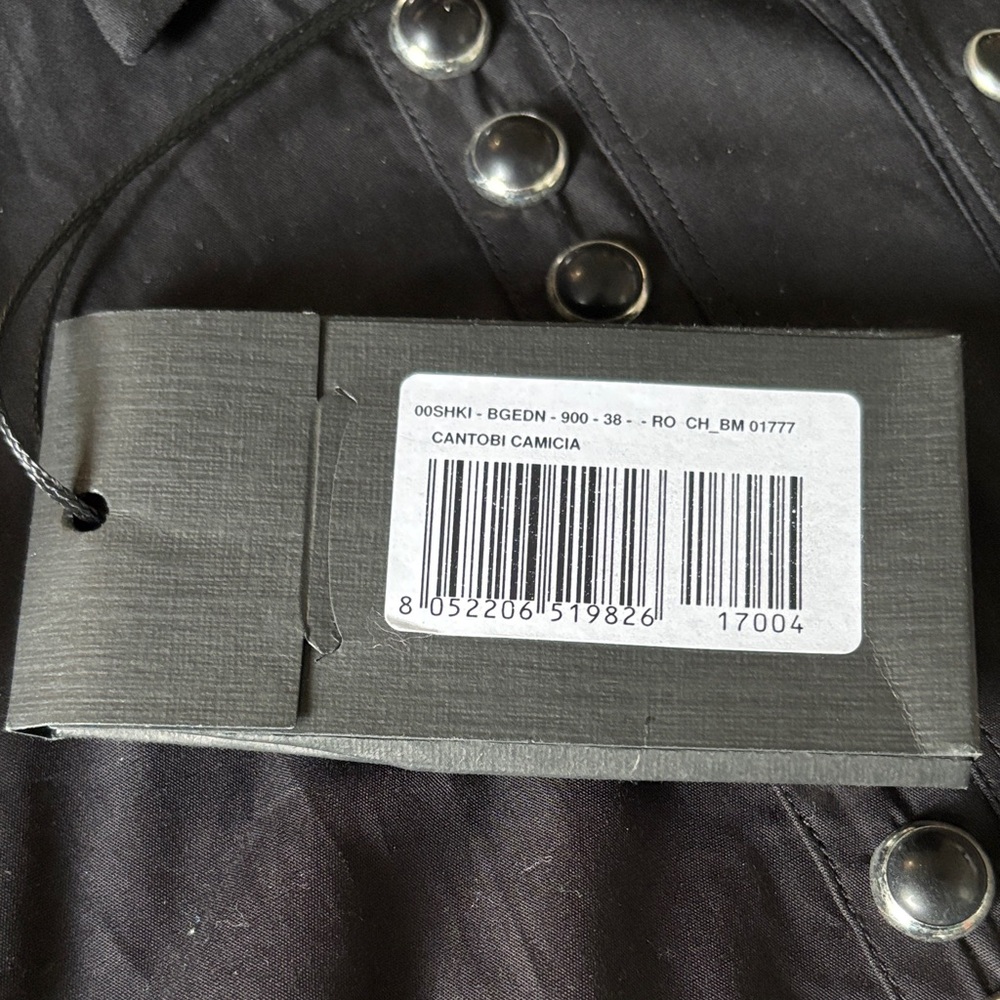 Diesel Black Gold Button Down Shirt - Black - Picture 10 of 10